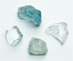 Akvamarin krystaller billede 2