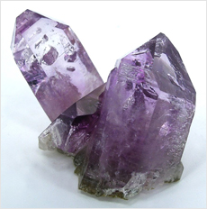 Stort ametyst krystal fra Mexico