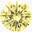 Diamant med lys gul farve