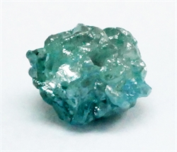 Farvebehandlet blå diamant perler