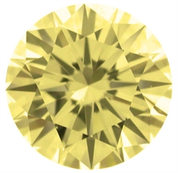 Farvede gule diamanter