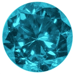 Farvet blå diamant