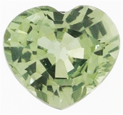 Grønt safir hjerte