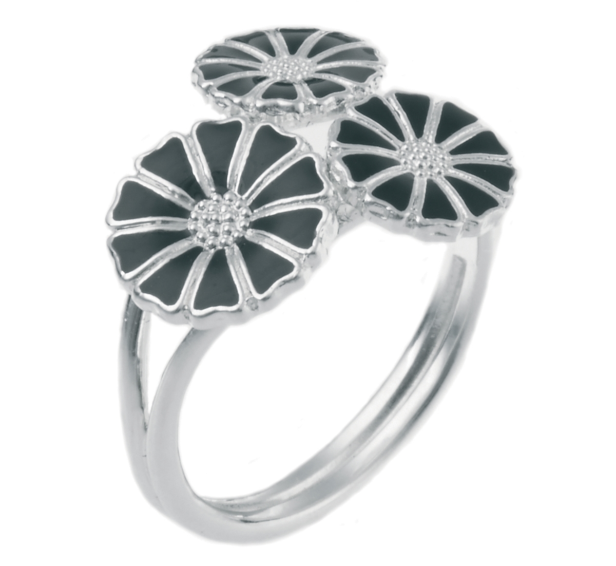dart imperium slump Marguerit smykke ring i sølv - Smykkebutikken