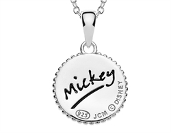 Mickey Mouse sølv vedhæng billede 3
