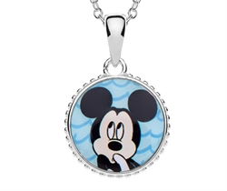 Mickey Mouse sølv vedhæng