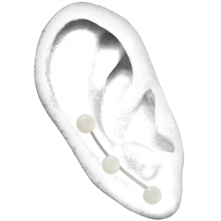 Øreringe med perler billed 3