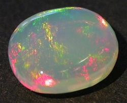 Oval opal fra Etiopien