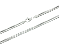 Panser halskæde i sølv billede 2