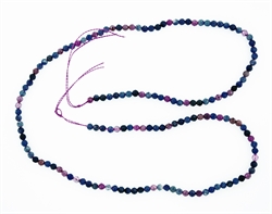 Perler rød rubin og blå safir billede 2