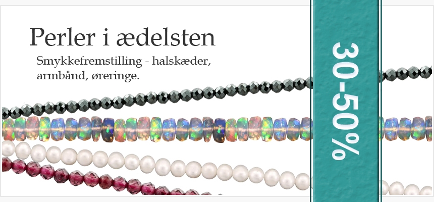 Perler til smykkefremstilling