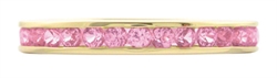 Pink safir ring billed 2