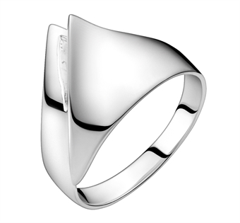 Smykke ring i sølv