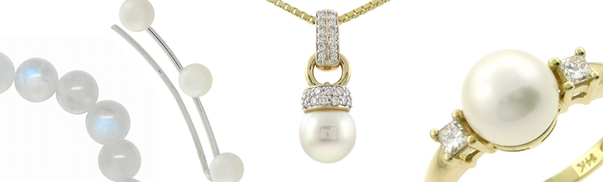 Smykker med ægte perler