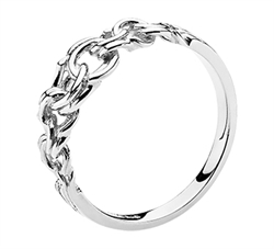Sølv bismark ring