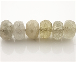 Store hvide safir perler