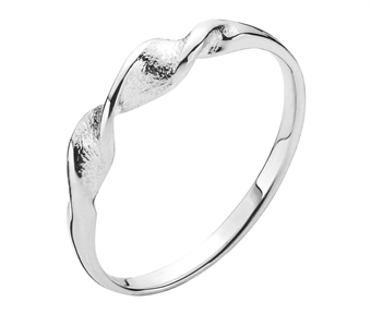 Twisted sølv ring